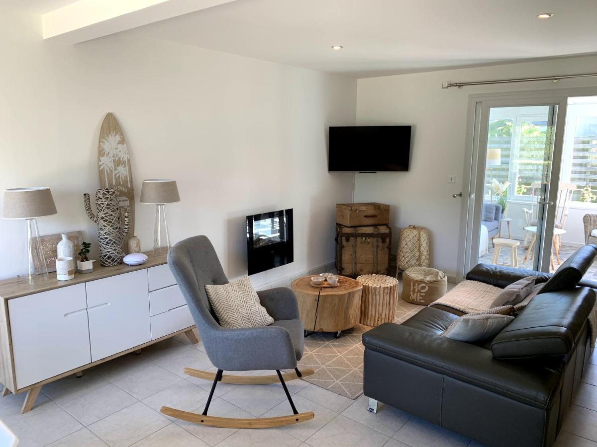 L'Escale 551, Gite Santec A 250M De La Plage Exteriör bild
