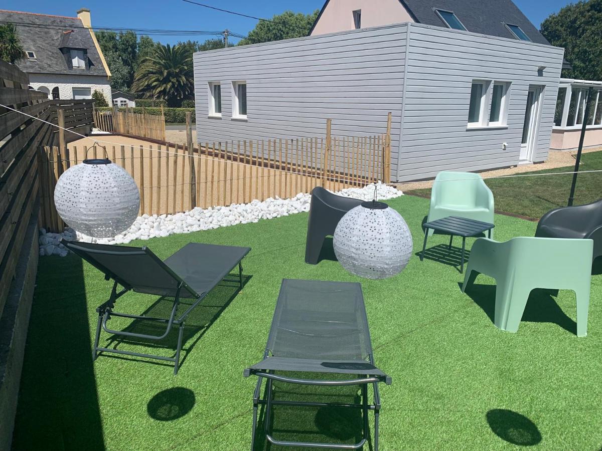L'Escale 551, Gite Santec A 250M De La Plage Exteriör bild